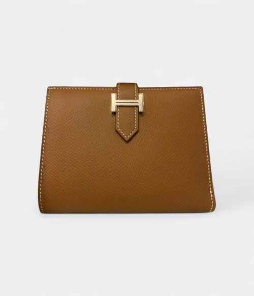 Hermès Béarn Wallet in Brown Epsom Leather