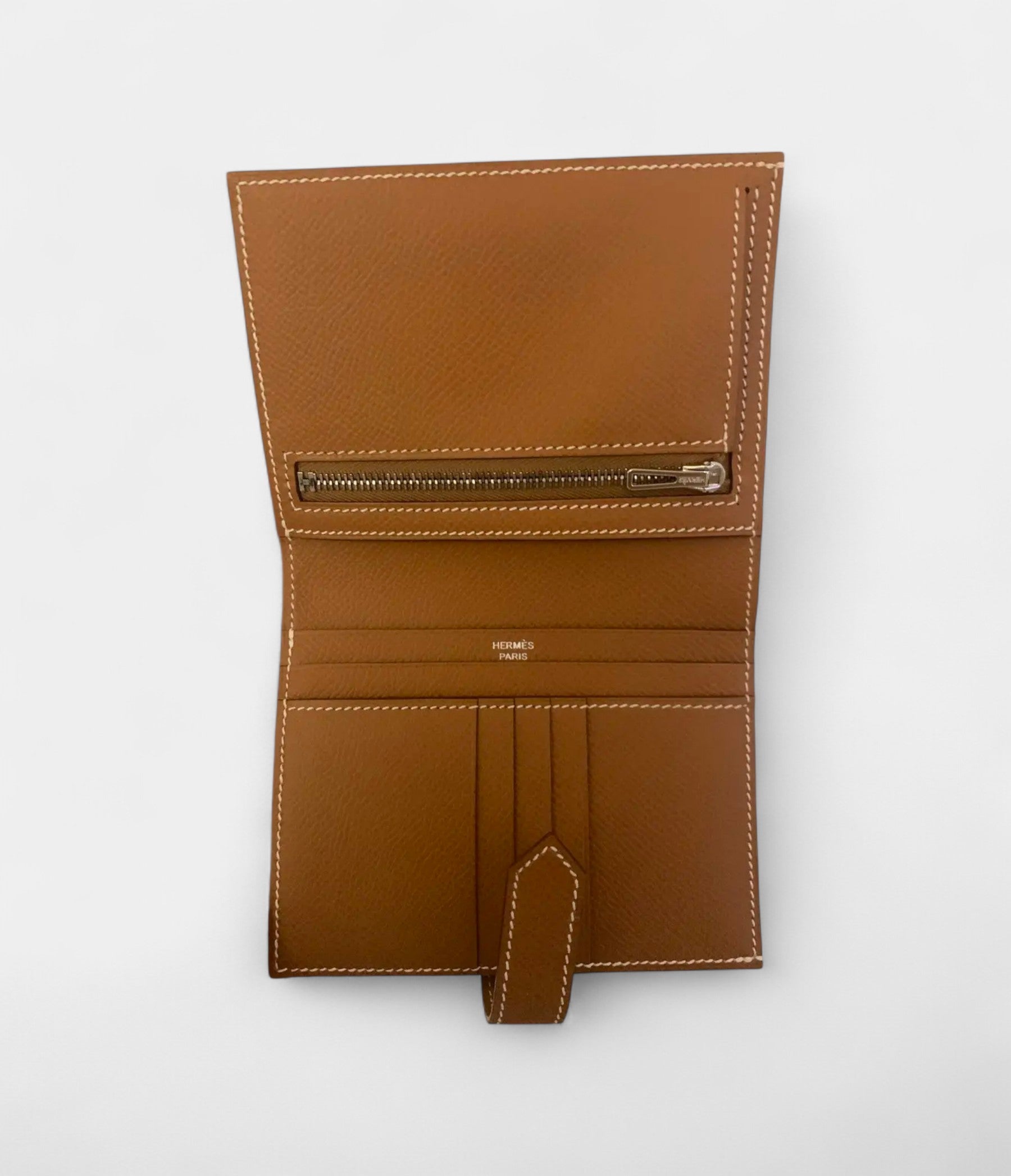 Hermès Béarn Wallet in Brown Leather A Timeless Classic
