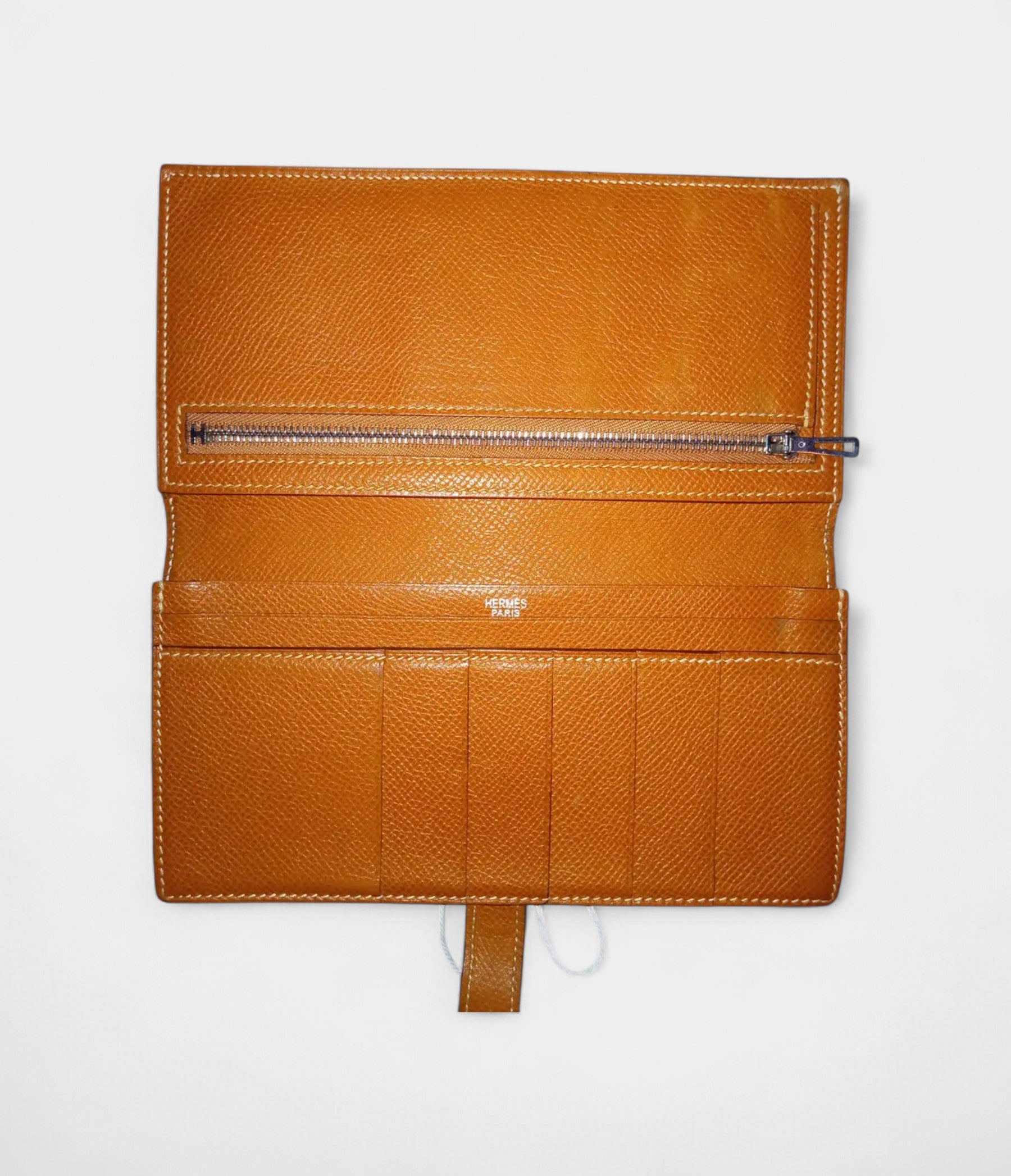 HermesBearnWalletinBrownLeatherElegance_3.jpg Hermès Béarn Wallet in Brown Leather Elegance