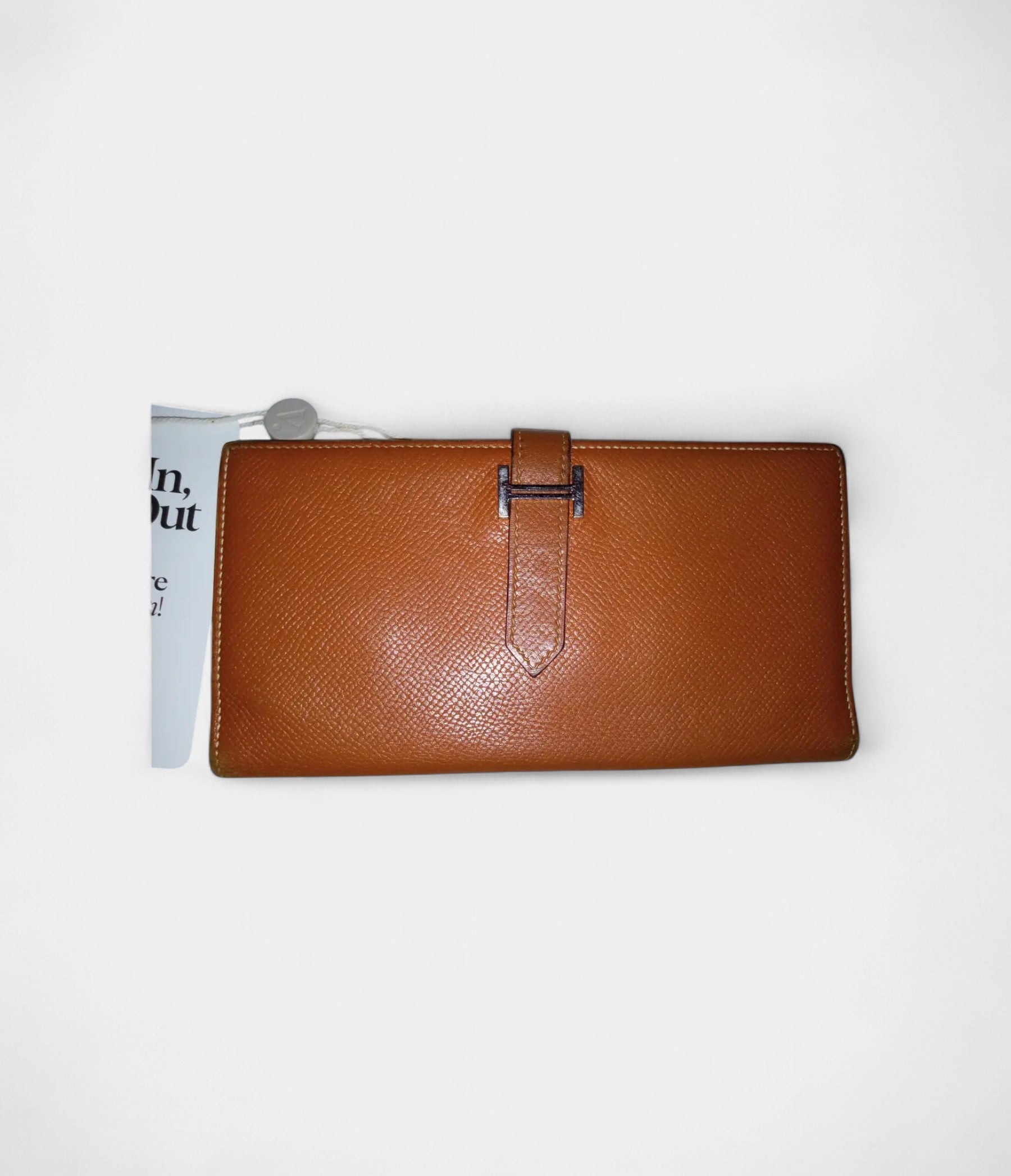 HermesBearnWalletinBrownLeatherElegance_4.jpg Hermès Béarn Wallet in Brown Leather Elegance