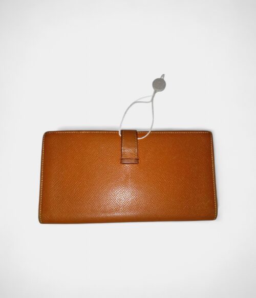 Hermès Béarn Wallet in Brown Leather Elegance