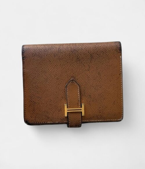 Hermès Béarn Wallet in Brown Leather Timeless Elegance Design
