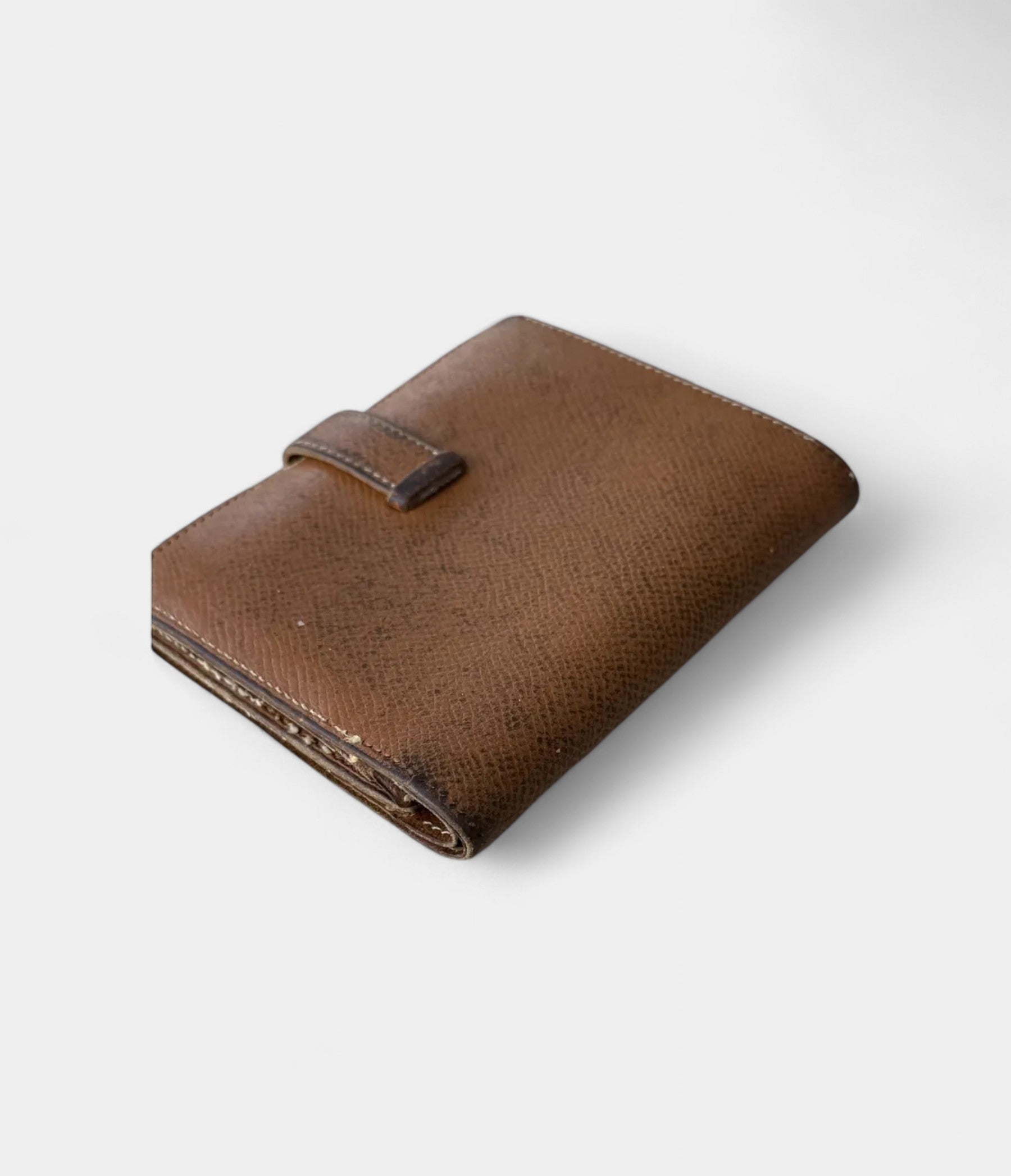 HermesBearnWalletinBrownLeatherTimelessEleganceDesign_5.jpg Hermès Béarn Wallet in Brown Leather Timeless Elegance Design
