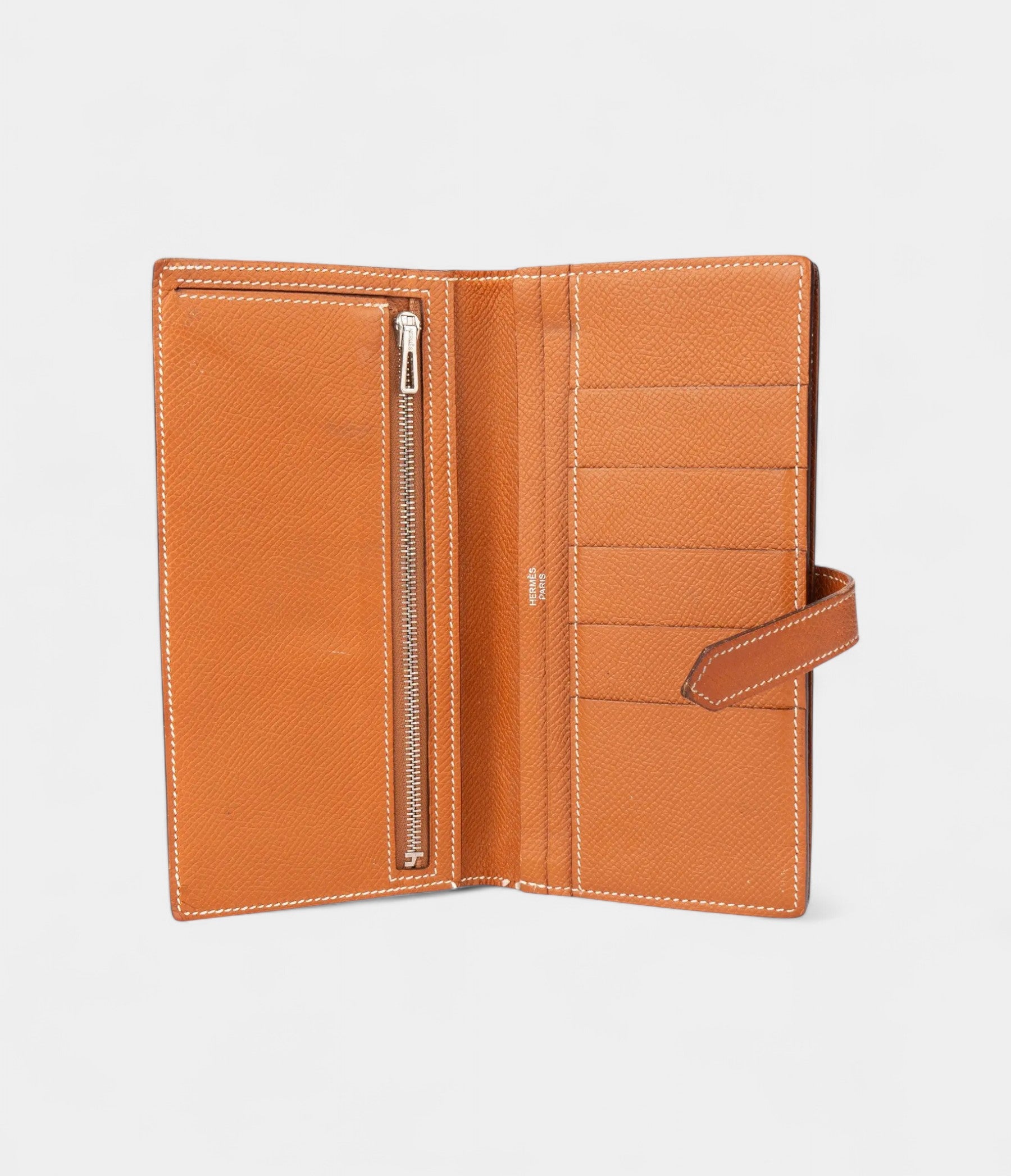 Hermès Béarn Wallet in Brown Leather Timeless Statement