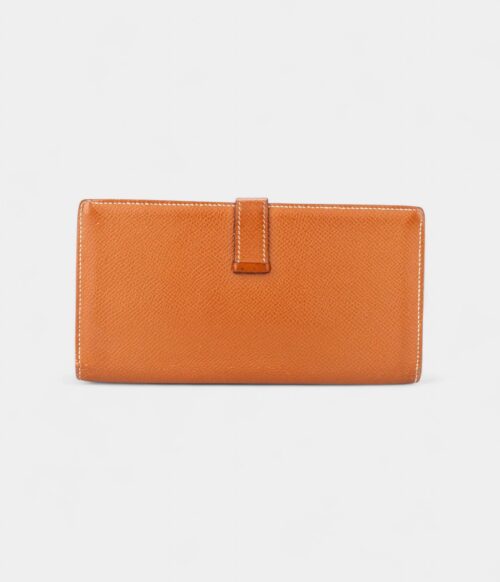 Hermès Béarn Wallet in Brown Leather Timeless Statement