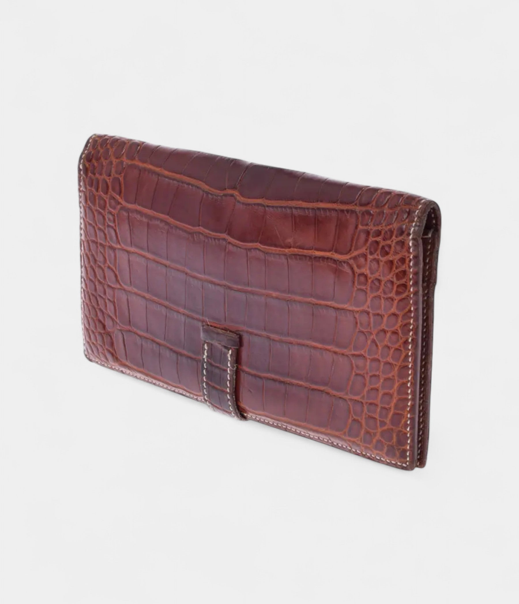 HermesBearnWalletinBrownTimelessEleganceDistinctiveFinish_1.jpg Hermès Béarn Wallet in Brown Timeless Elegance Distinctive Finish