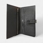 Hermès Béarn Wallet in Navy Crocodile Leather