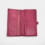 Hermès Béarn Wallet in Pink Leather