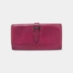 Hermès Béarn Wallet in Pink Leather