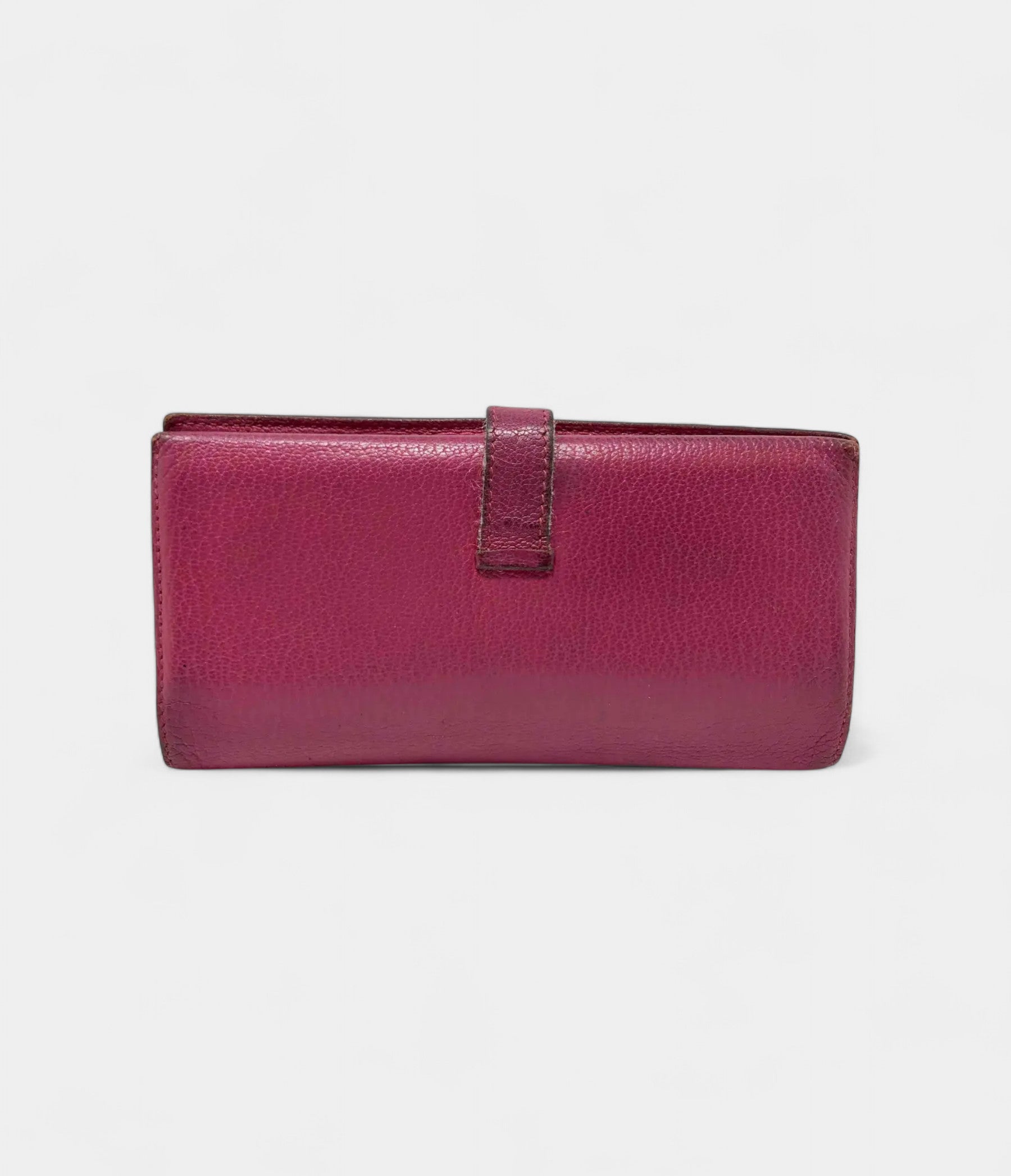 HermesBearnWalletinPinkLeather_4.jpg Hermès Béarn Wallet in Pink Leather