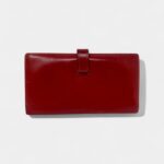 Hermès Béarn Wallet in Red Leather