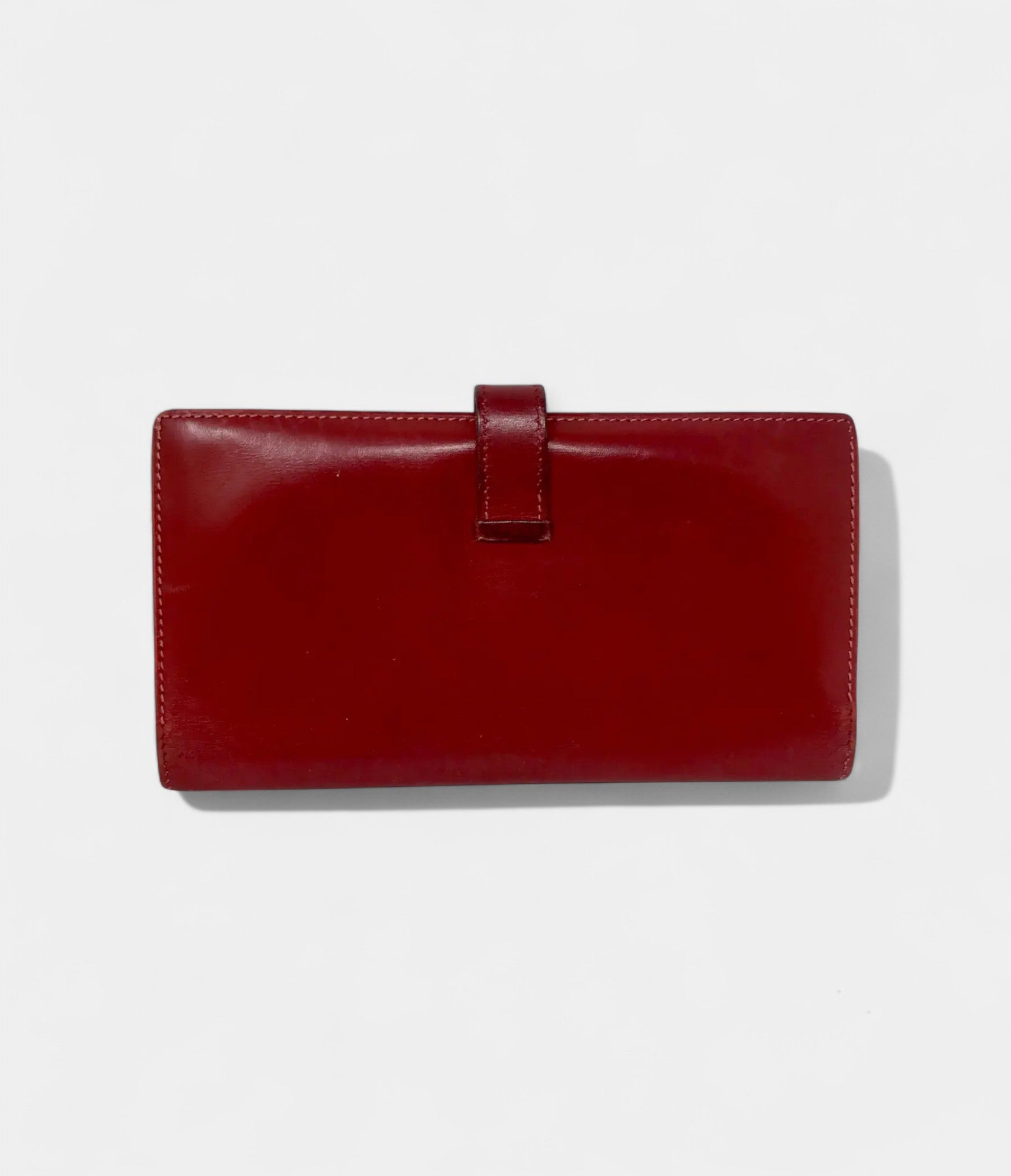 HermesBearnWalletinRedLeather_2.jpg Hermès Béarn Wallet in Red Leather