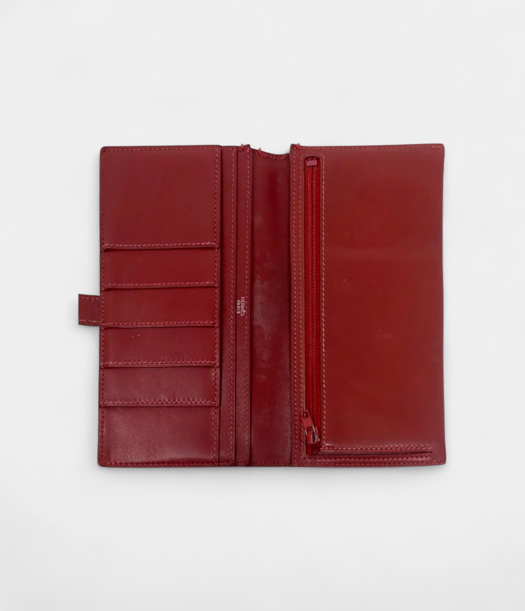HermesBearnWalletinRedLeather_3.jpg Hermès Béarn Wallet in Red Leather