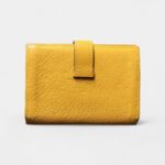 Hermès Béarn Wallet in Yellow Leather