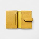 Hermès Béarn Wallet in Yellow Leather