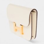 Hermès Beige Constance Leather Wallet