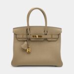 Hermès Beige Marfa Togo Birkin 25 Gold Hardware