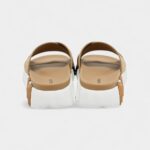 Hermès Beige Suede Infra Sandals 44 EU
