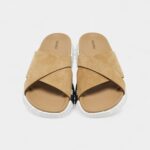 Hermès Beige Suede Infra Sandals 44 EU