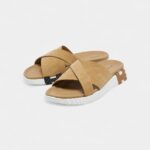 Hermès Beige Suede Infra Sandals 44 EU