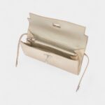 Hermès Beton Matte Alligator Kelly Wallet Palladium Hardware