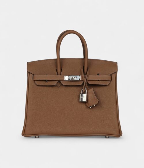 Hermès Birkin 25 Alezan Togo Palladium Hardware
