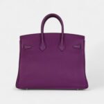 Hermès Birkin 25 Anemone Togo Palladium Hardware