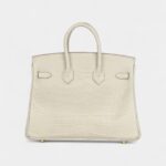 Hermès Birkin 25 Beton Matte Alligator Gold Hardware