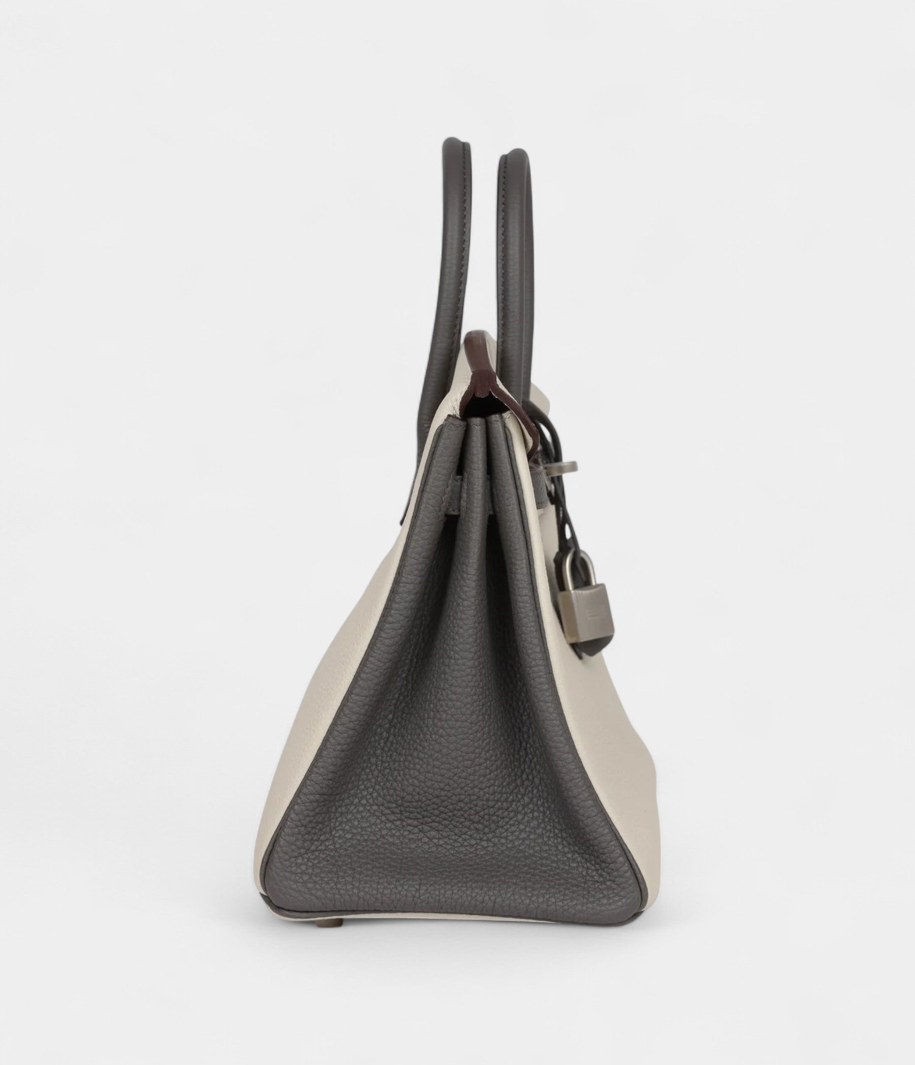 Hermès Birkin 25 Beton and Etain Togo Brushed Palladium Hardware