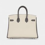 Hermès Birkin 25 Beton and Etain Togo Brushed Palladium Hardware