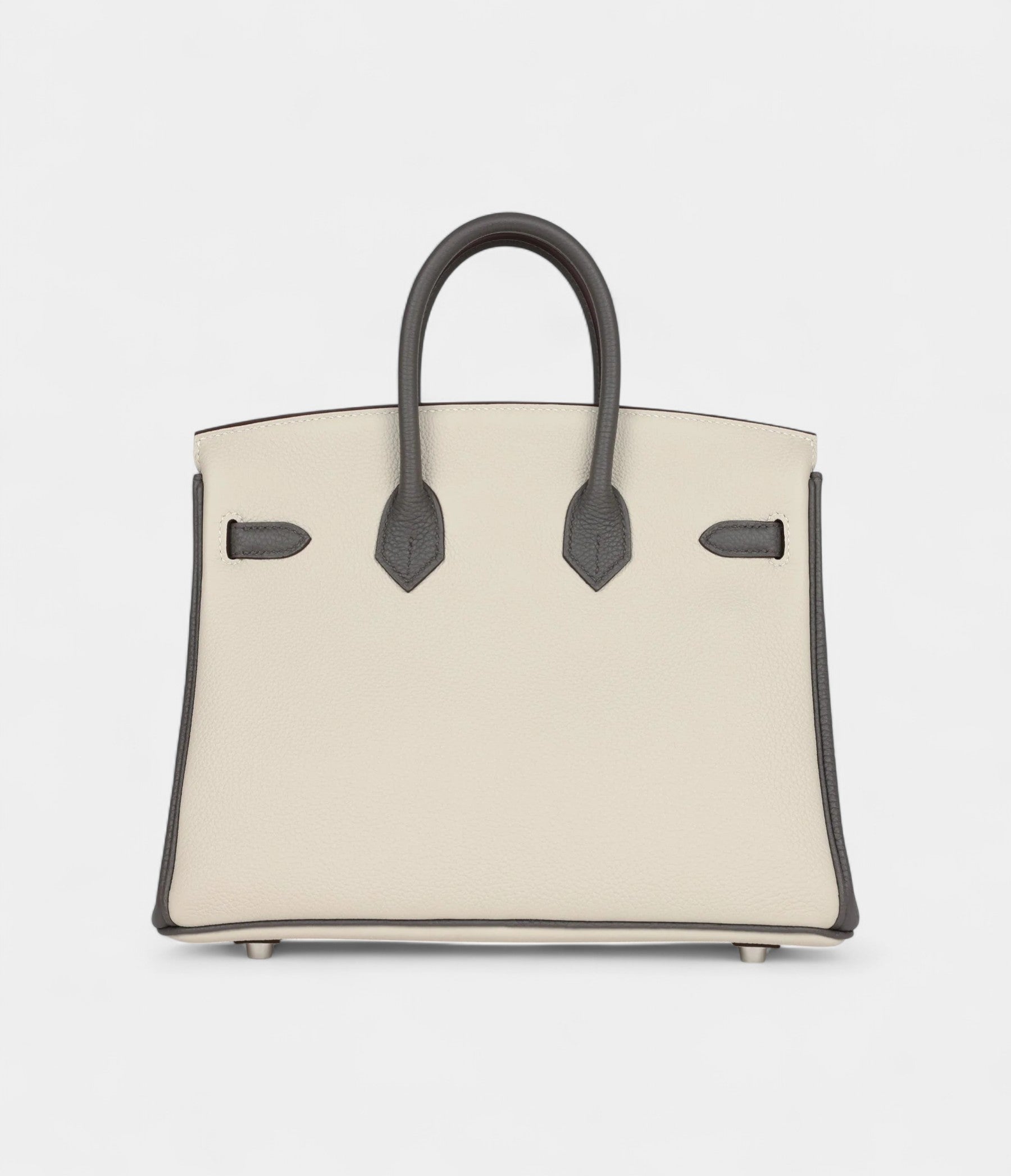 Hermès Birkin 25 Beton and Etain Togo Brushed Palladium Hardware