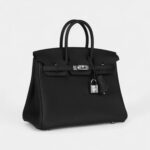 Hermès Birkin 25 Black Togo Palladium Hardware