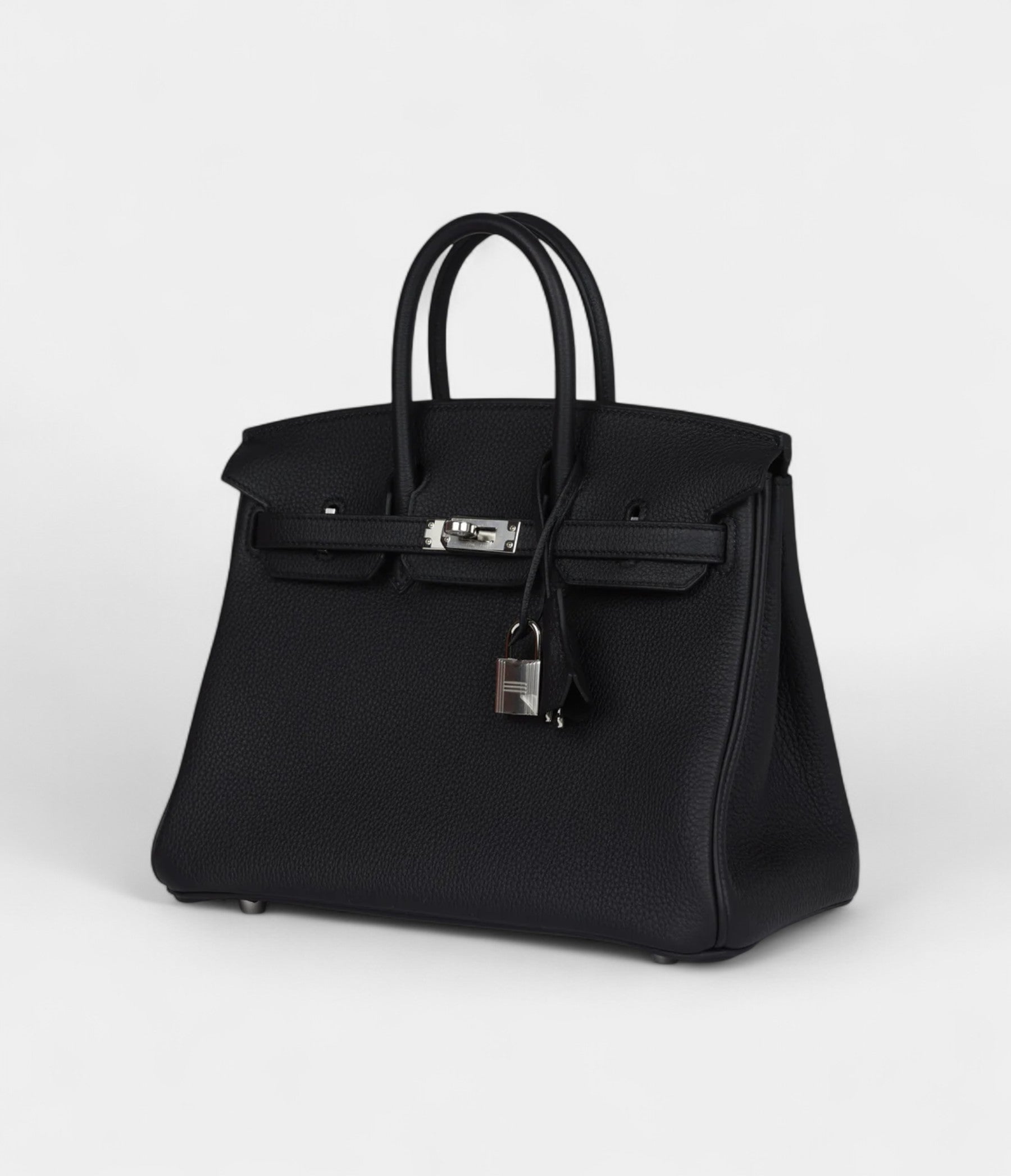 Hermès Birkin 25 Black Togo Palladium Hardware