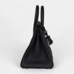 Hermès Birkin 25 Black Togo Palladium Hardware