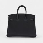 Hermès Birkin 25 Black Togo Palladium Hardware