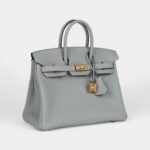 Hermès Birkin 25 Bleu Glacier Togo Gold Hardware