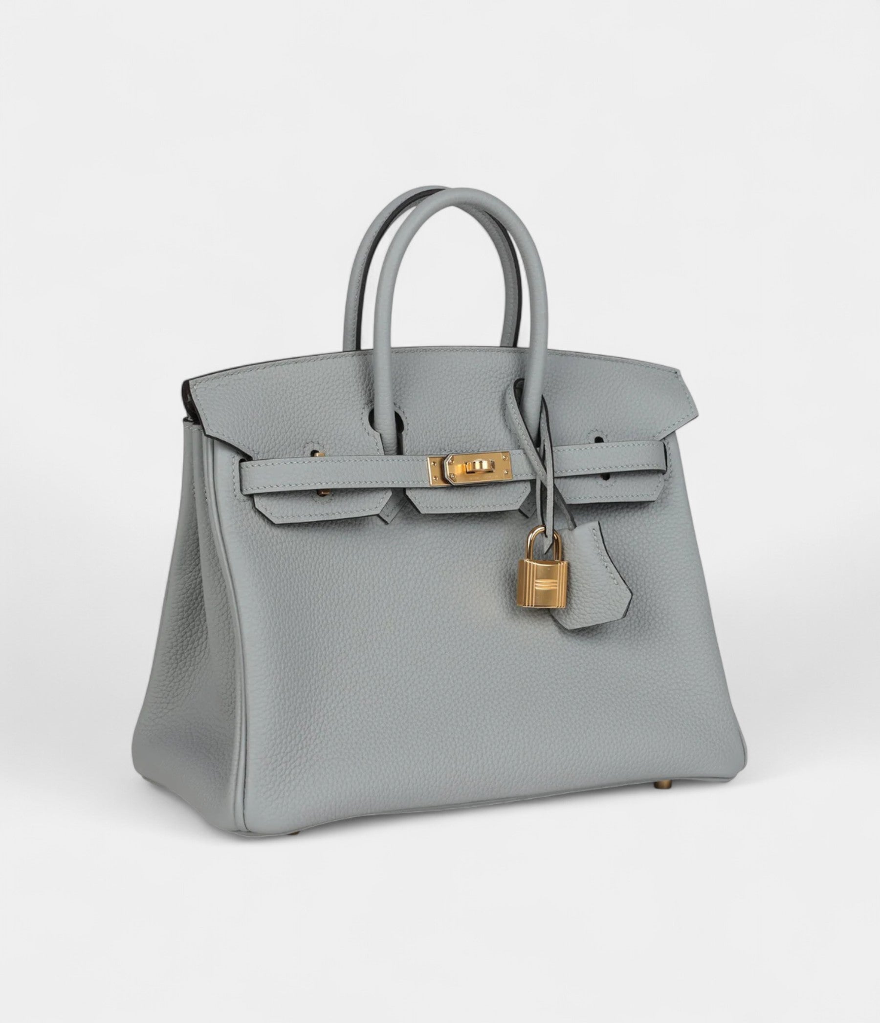 Hermès Birkin 25 Bleu Glacier Togo Gold Hardware