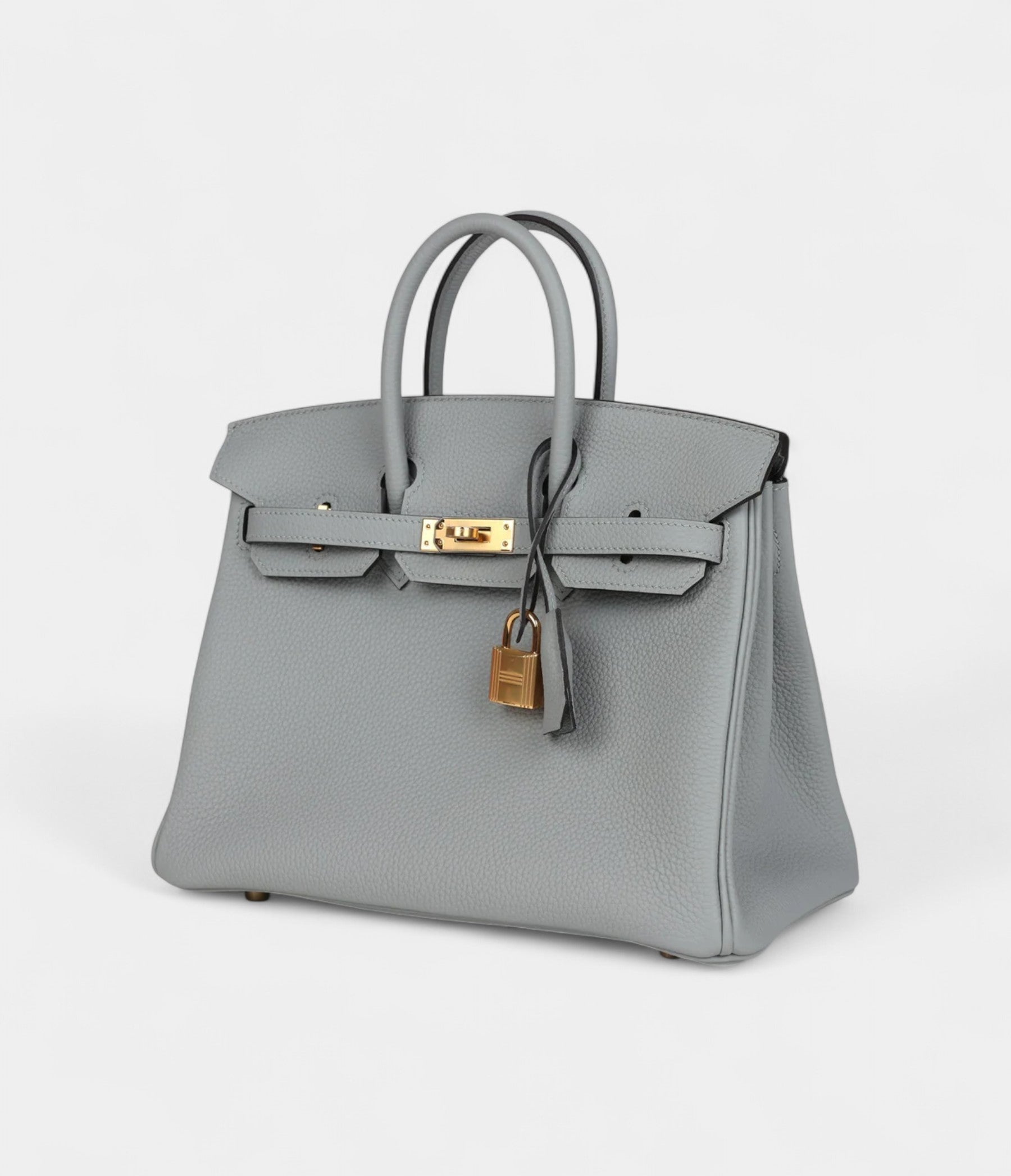 Hermès Birkin 25 Bleu Glacier Togo Gold Hardware