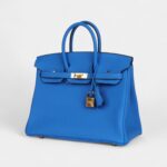 Hermès Birkin 25 Bleu Hydra Togo Gold Hardware