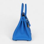 Hermès Birkin 25 Bleu Hydra Togo Gold Hardware