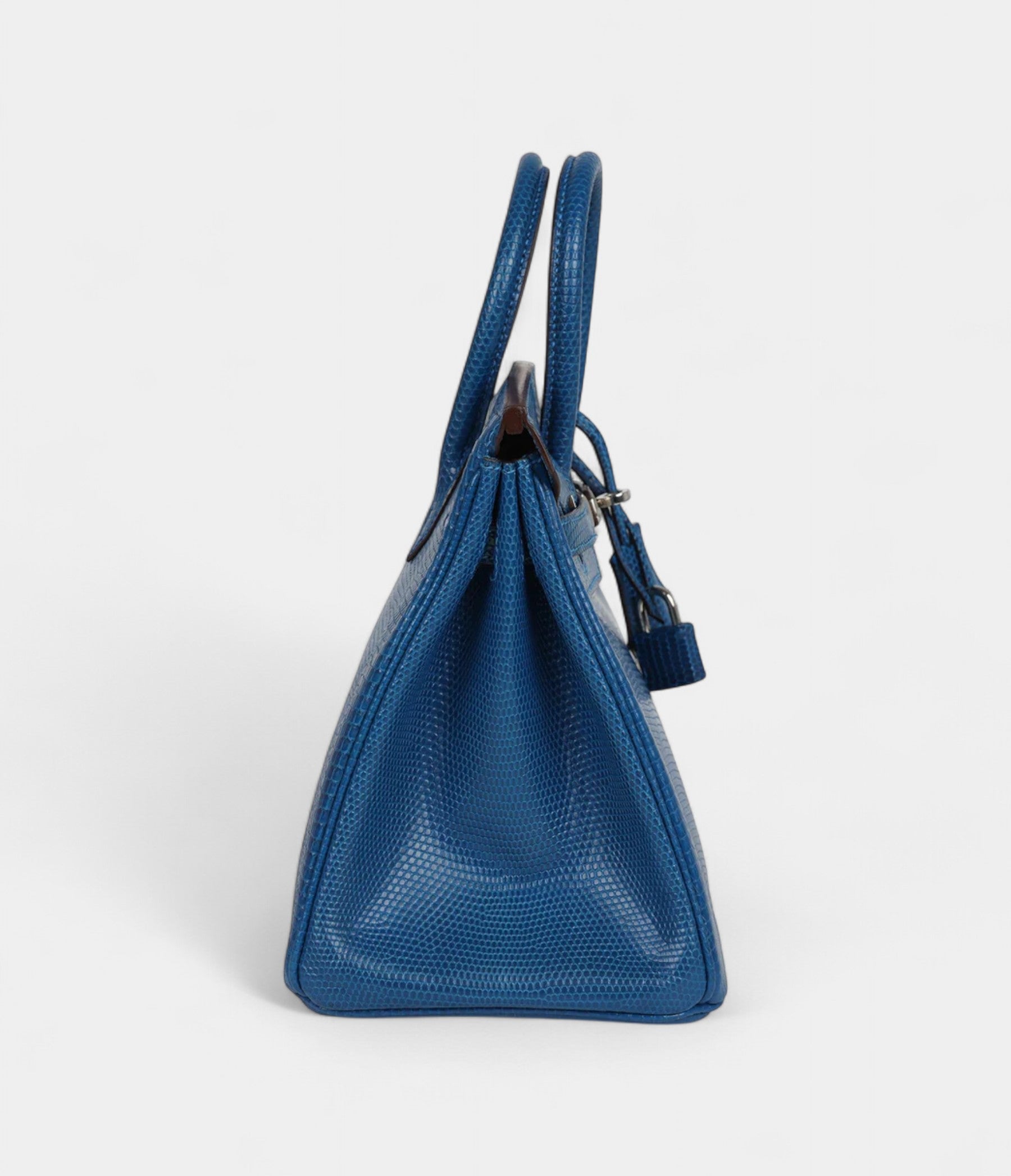 HermesBirkin25BleuIzmirVaranusNiloticusLizardPalladiumHardware_4.jpg Hermès Birkin 25 Bleu Izmir Varanus Niloticus Lizard Palladium Hardware