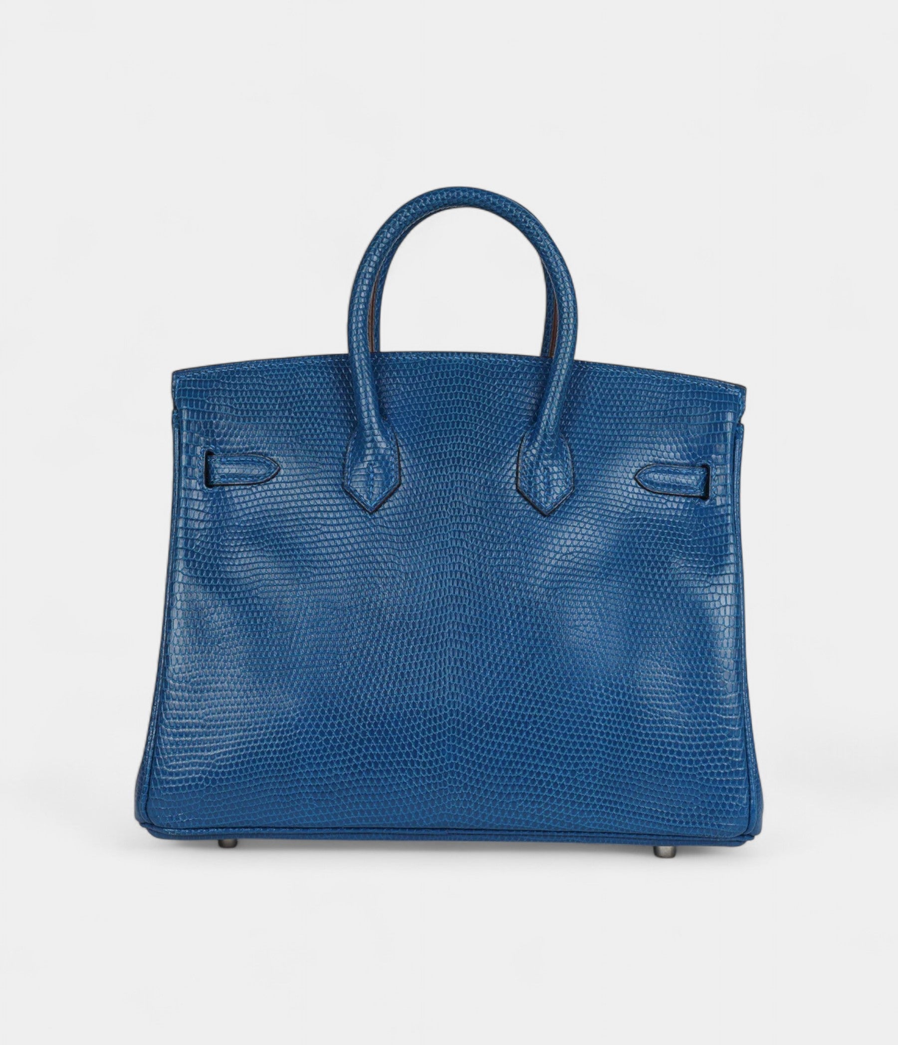 HermesBirkin25BleuIzmirVaranusNiloticusLizardPalladiumHardware_5.jpg Hermès Birkin 25 Bleu Izmir Varanus Niloticus Lizard Palladium Hardware