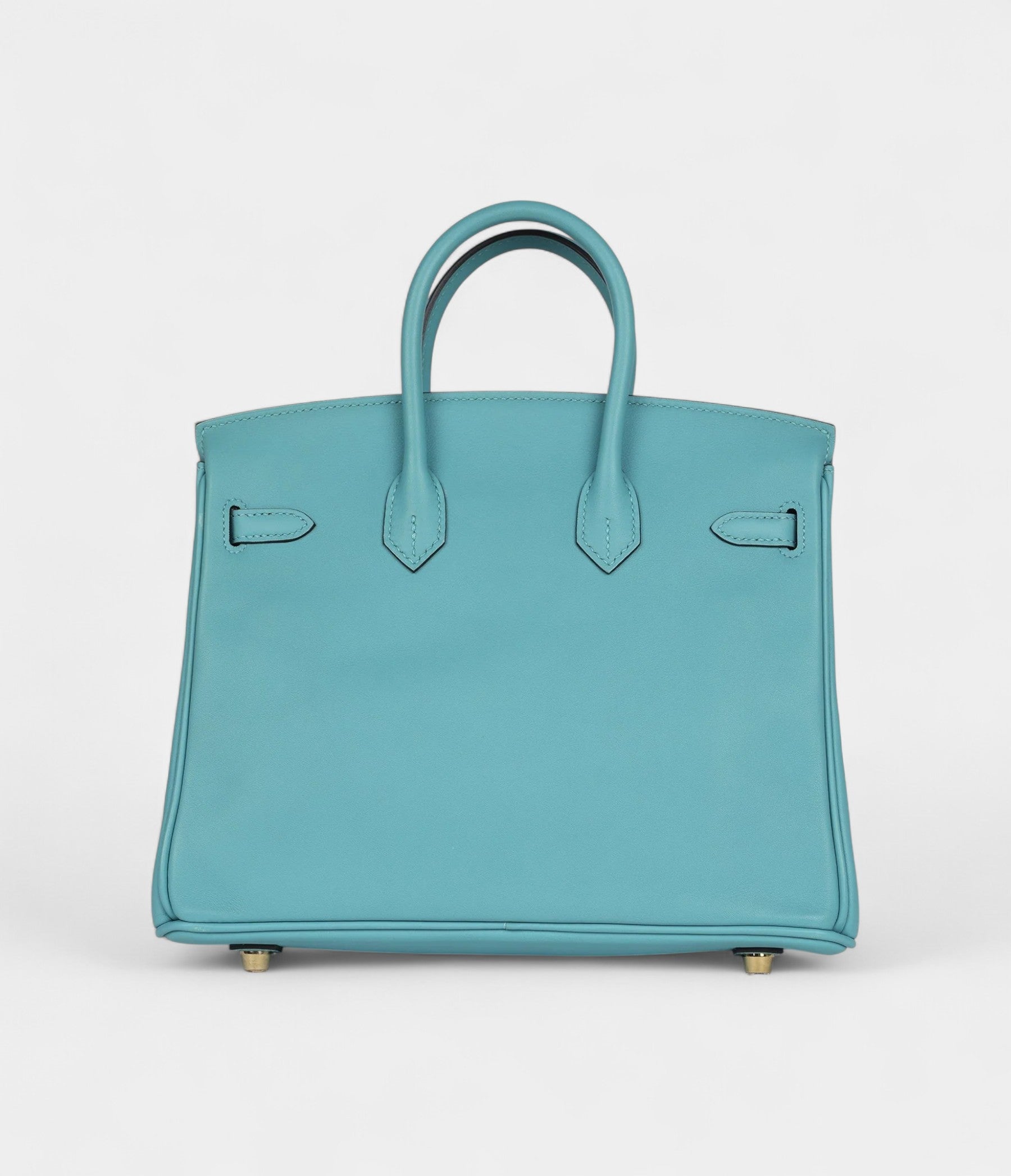 Hermès Birkin 25 Bleu Saint Cyr Swift Gold Hardware
