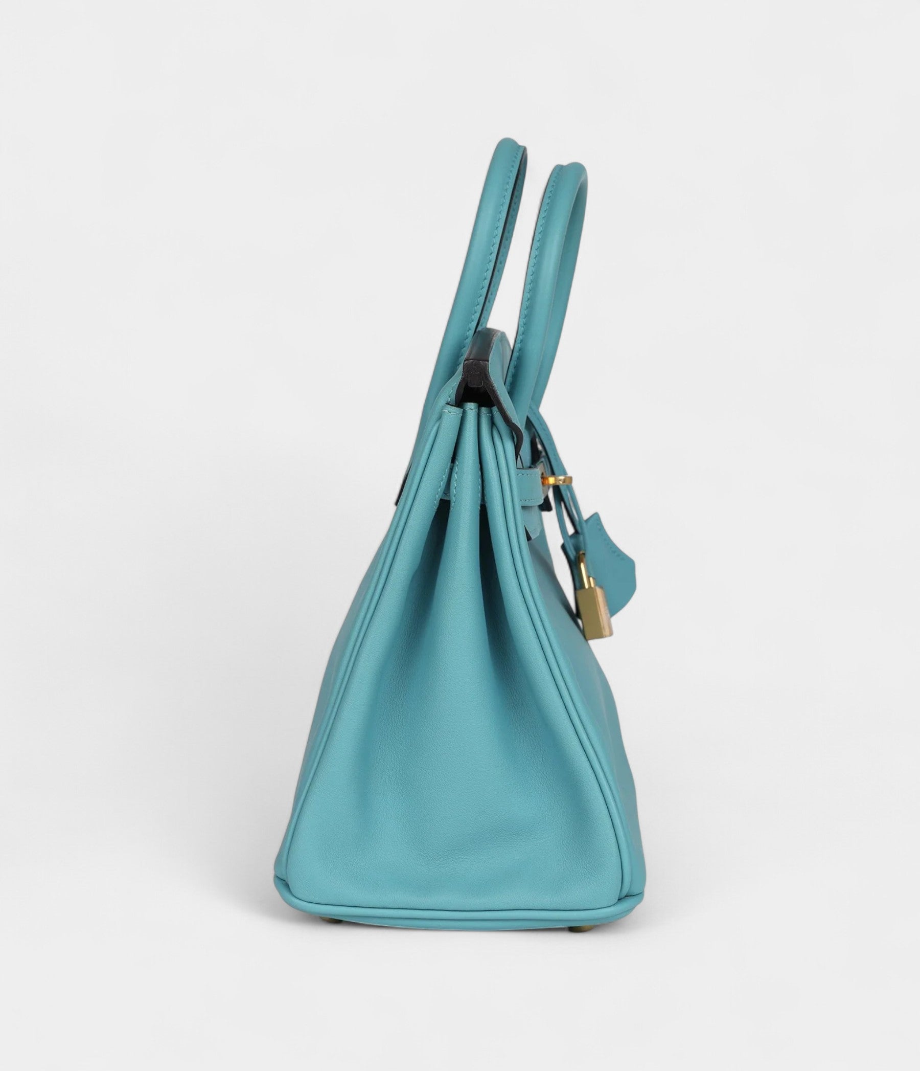 Hermès Birkin 25 Bleu Saint Cyr Swift Gold Hardware