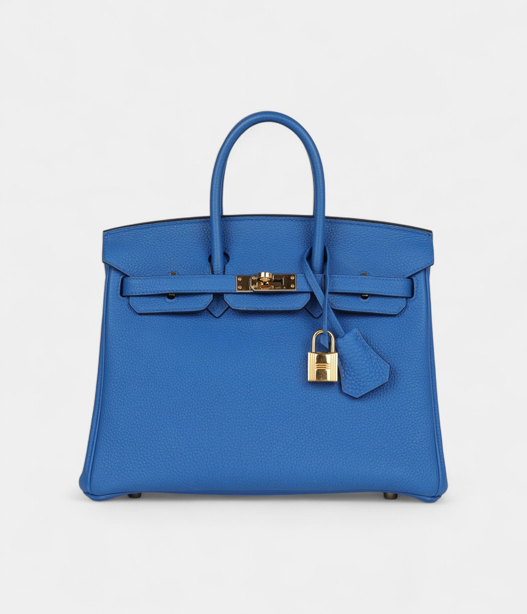 Hermès Birkin 25 Bleu Zellige Togo Gold Hardware