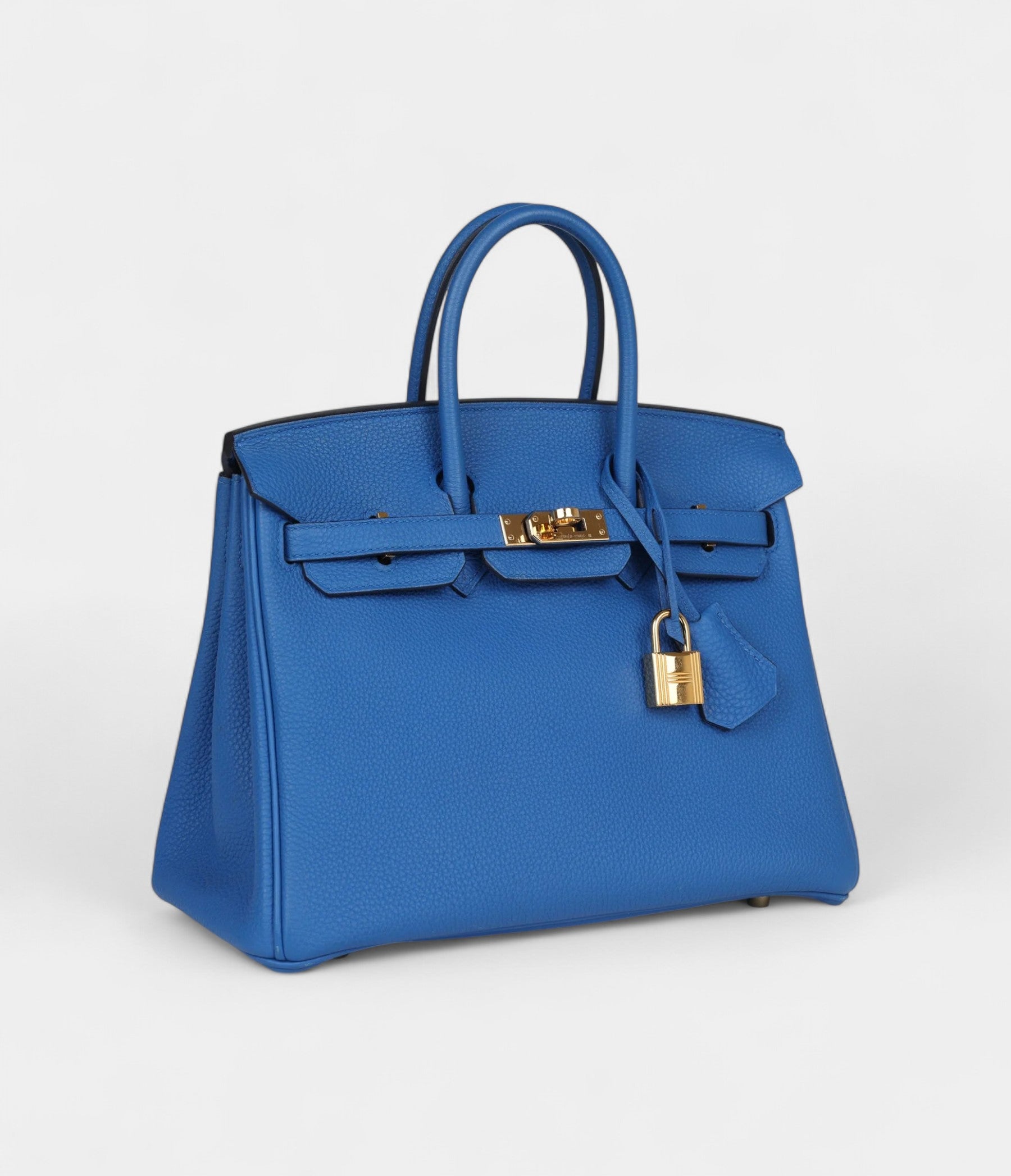 Hermès Birkin 25 Bleu Zellige Togo Gold Hardware