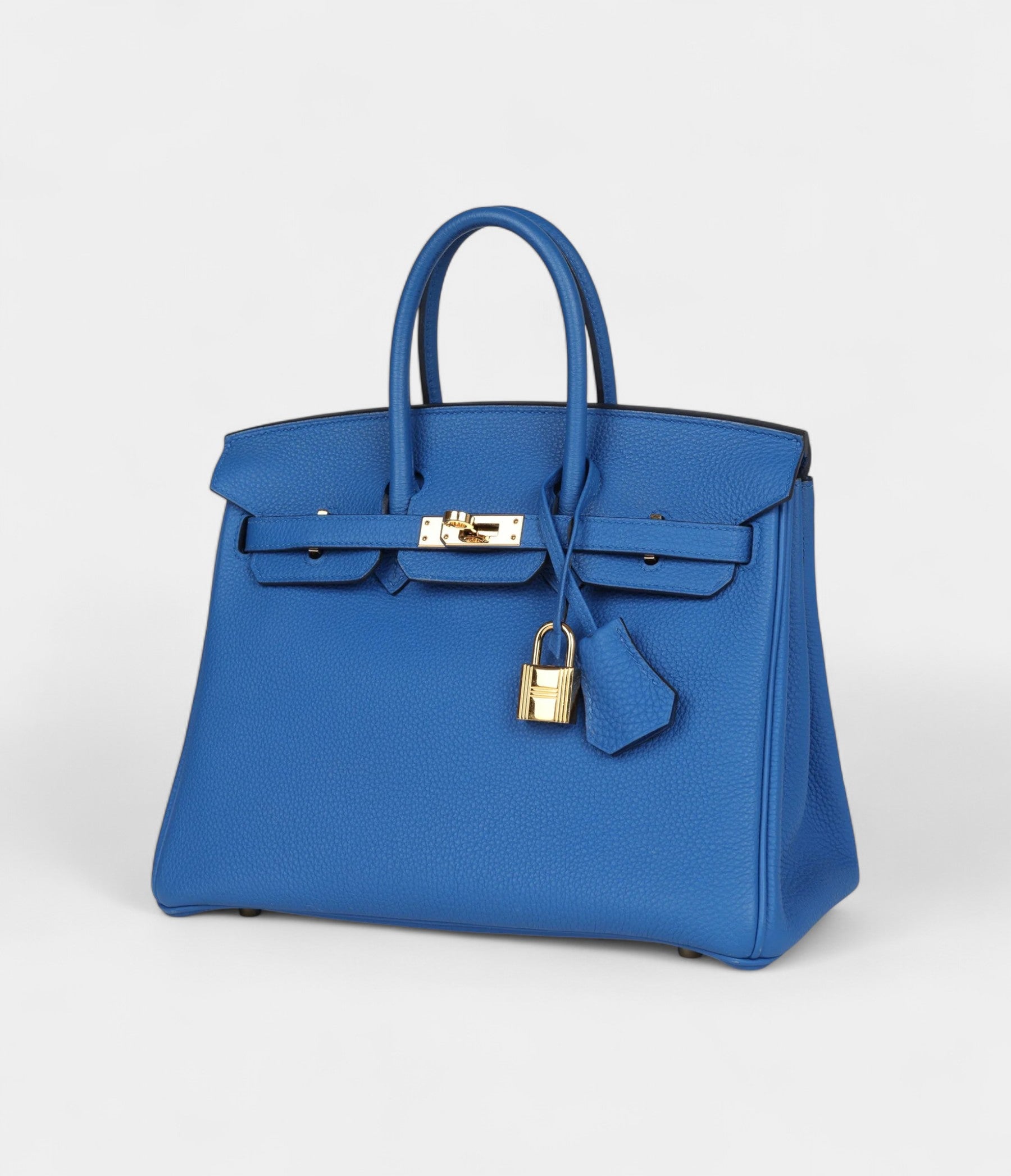 Hermès Birkin 25 Bleu Zellige Togo Gold Hardware