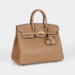 Hermès Birkin 25 Chai Matte Alligator Gold Hardware