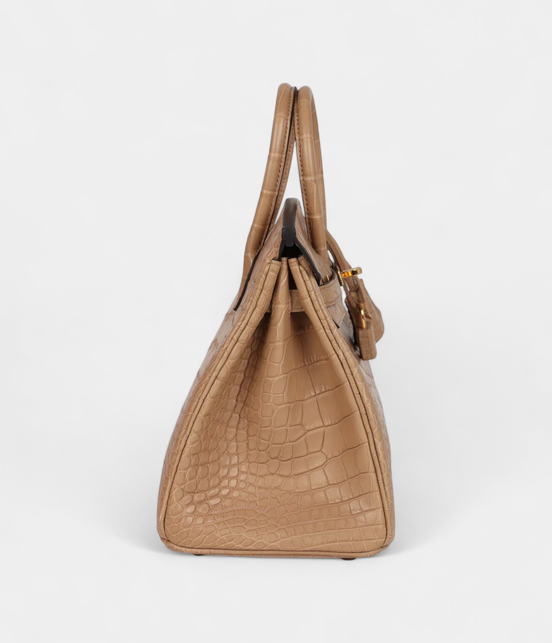 Hermès Birkin 25 Chai Matte Alligator Gold Hardware