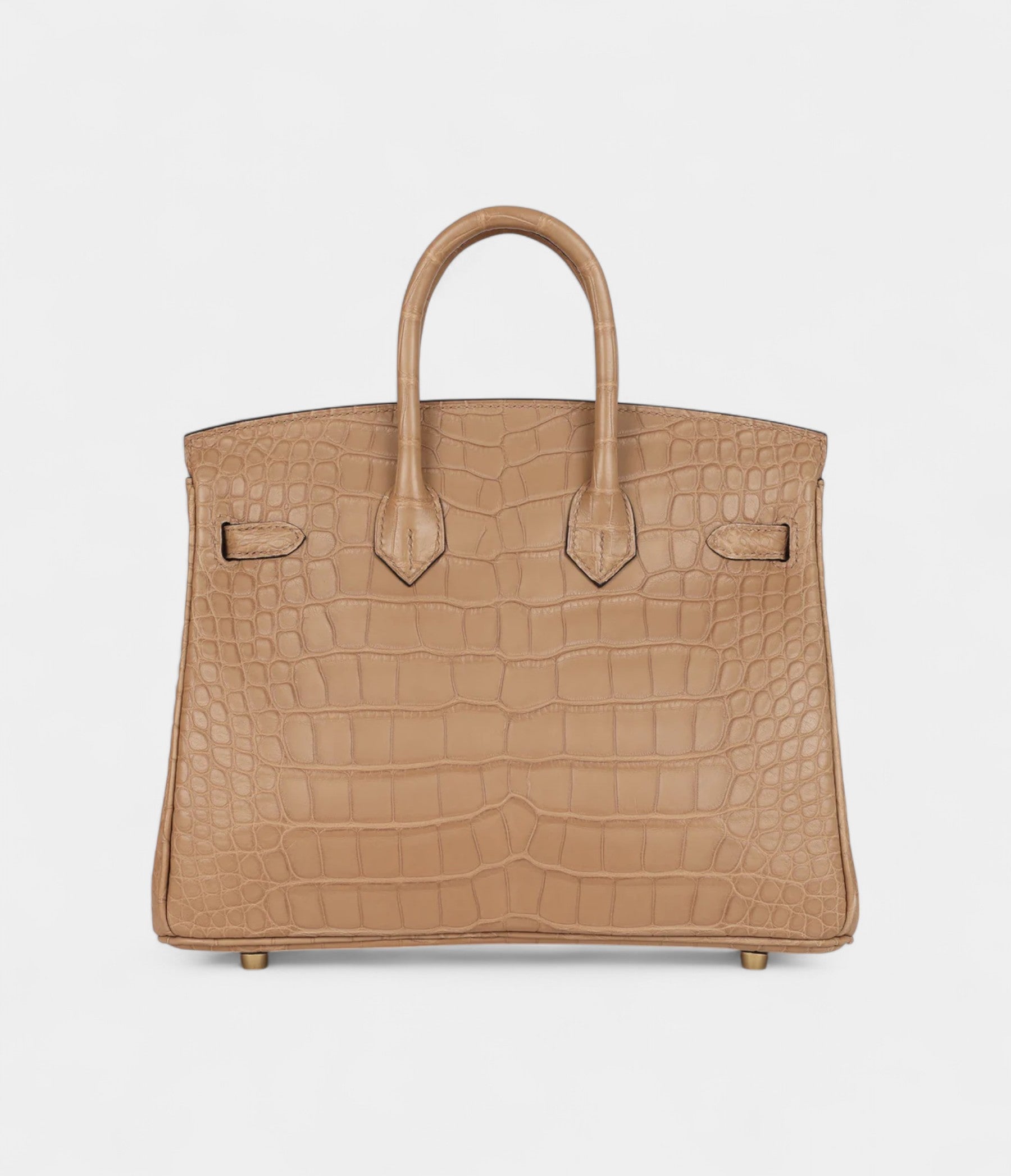 Hermès Birkin 25 Chai Matte Alligator Gold Hardware